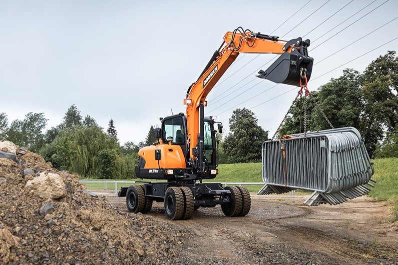 New DX57W-7 Stage V Wheeled Excavator is Launched